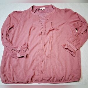 Blousology Women's Blouse in Soft Pink